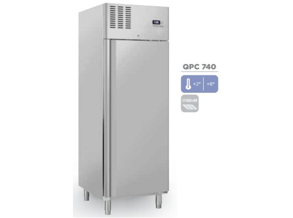 Frigorifero QPC 740 pasticceria inox 550 litri, positivo +2 /+8°.